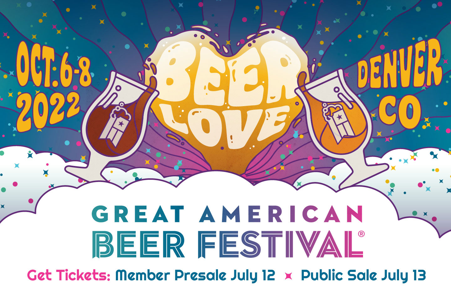 fysiker oversøisk så meget It's Go Time! Tickets for the 2022 Great American Beer Festival Are Now  Available - American Homebrewers Association